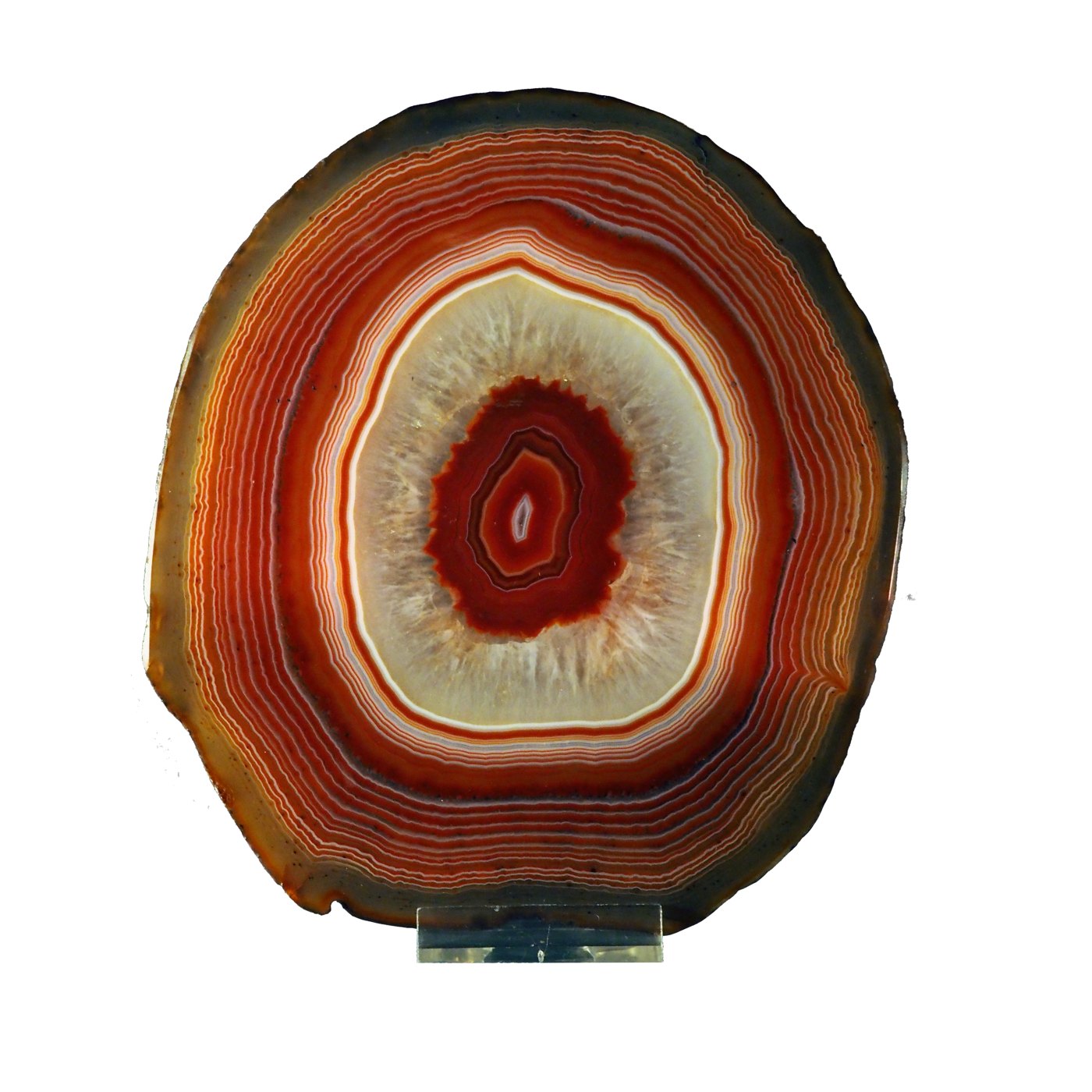Agate — illustrative mineral photograph